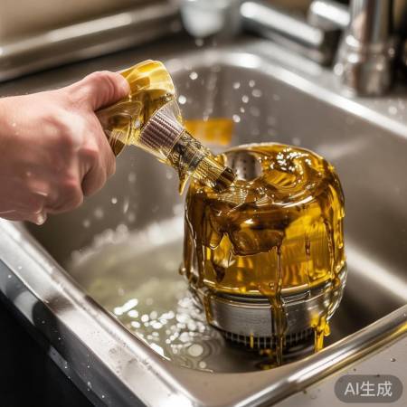 酒精清洁油网高效