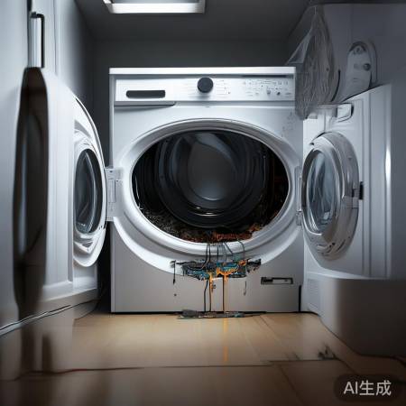 检查洗衣机电路，找专业维修。