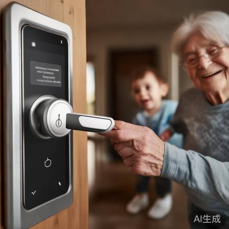 “VOC智能锁,老人小孩福音”