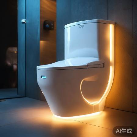 智能马桶,关灯也舒适