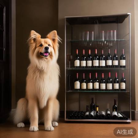 哈士奇红酒柜，品味生活之选