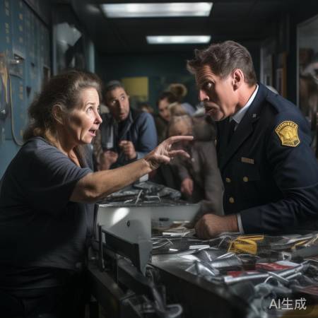 保洁阿姨发现保险柜异常，队长罪