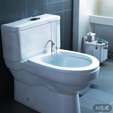 电池阀自动关闭，排空泵排空马桶