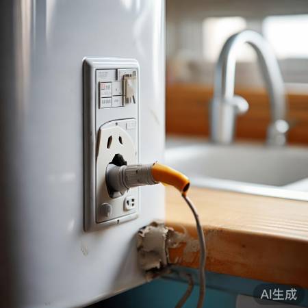 热水器不热，检查插头插座