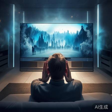 “9400系列电视，杜比全景声