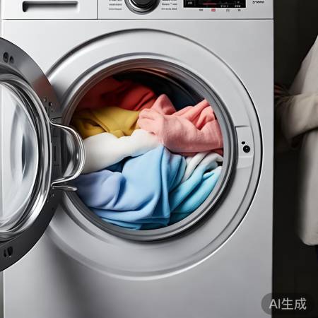 洗衣机洗涤步骤:先浅后深,勿超