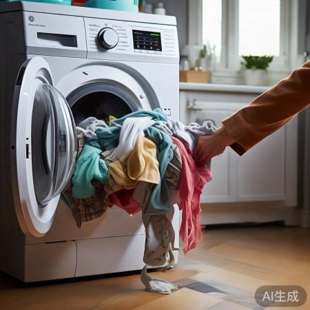 洗衣机震动大,衣物分布要均匀