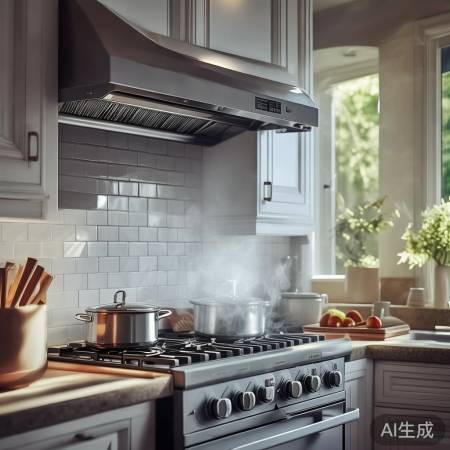 燃气灶通风防油烟