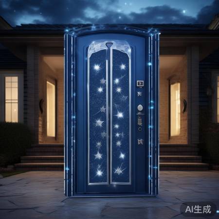 “星月神青门，安全小卫士”