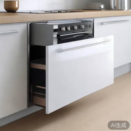 集成灶进深60cm，空间适中