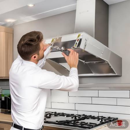 油烟机安装调整