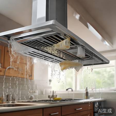 顶吸油烟机滴水原因及处理