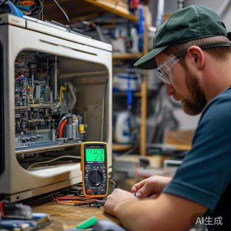 检查主板电路，确保插头紧固，检