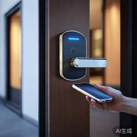 智能锁，一扫即开，多方式解锁