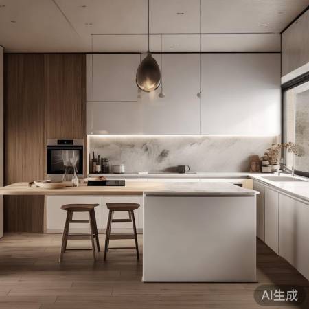 柳河环保灶，简约整洁美