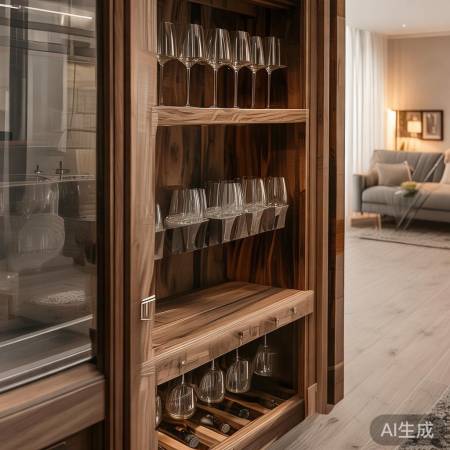 家居神器，酒柜杯架，生活惬意