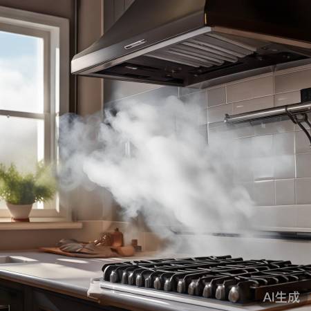 “厨房防油烟倒灌小洞”