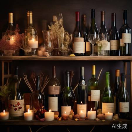 酒柜添饰，温馨有层次