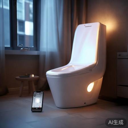 智能马桶圈，生活科技结合