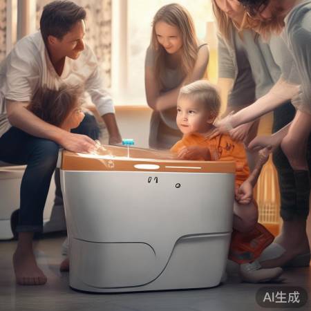海尔智能马桶圈：儿童安全新体验