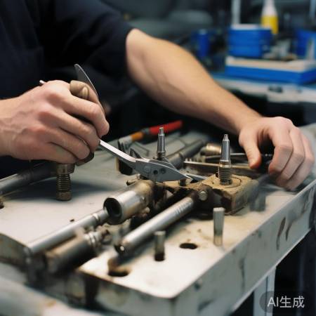 拆卸热电偶，小心拧螺丝