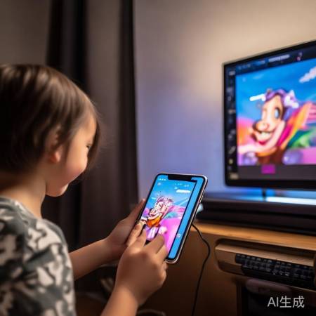 HDMI线连手机电视，同步观影