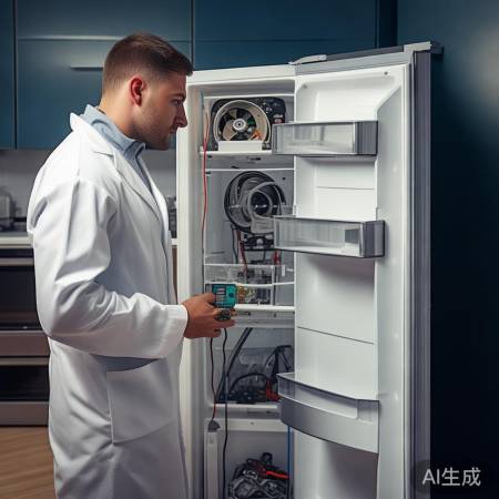 冰箱噪音多，部件故障所致。