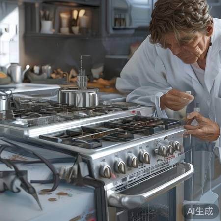 安装不规范，点火针不准确