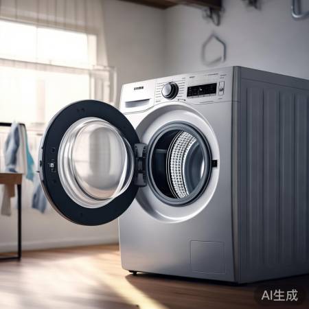 三星滚筒洗衣机，省电省水洗得净