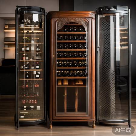 红酒柜材质多样，选择需考量