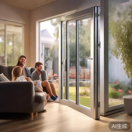 阳光明媚聊防盗门