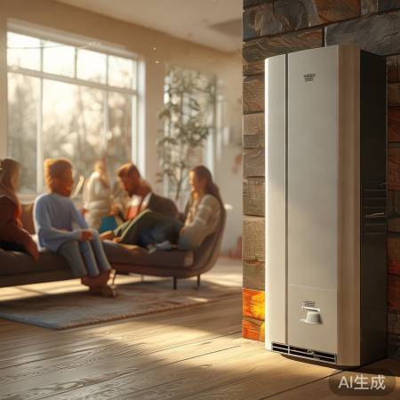 冬日壁挂炉，温暖舒适家