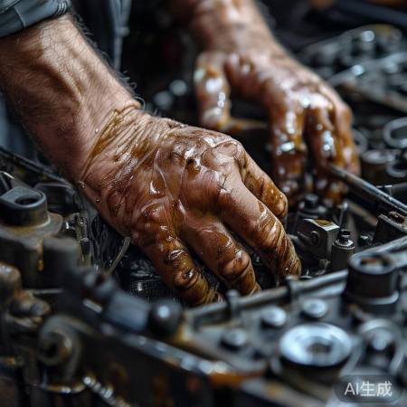 油渍正常，不必慌张