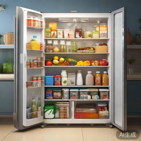 冰箱分层放，节能又方便