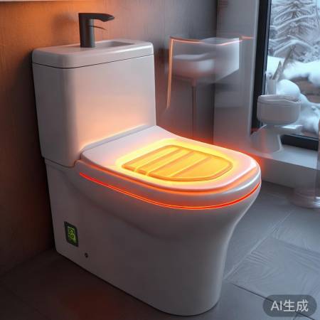 “智能马桶，温暖冬日”