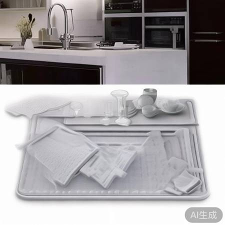 消毒柜内加防滑垫防滑减撞