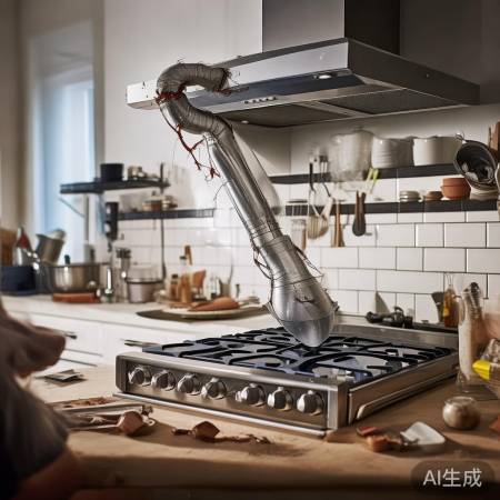 油烟机装烟道承重不足