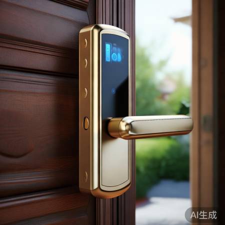 “玛莎洛克智能锁，耐用抗干扰强