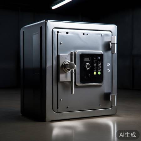 不锈钢合金保险柜，承重电子锁