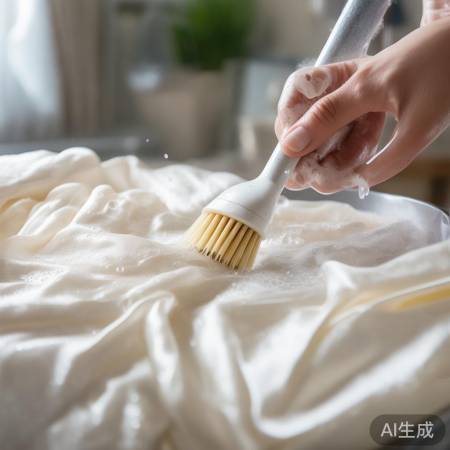 蚕丝被碱水浸泡后清洗除味