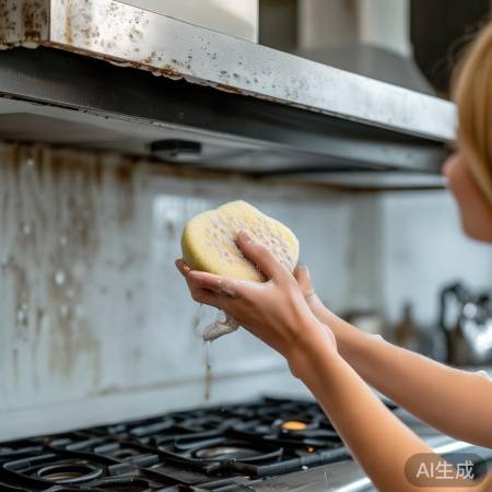 定期清洗油烟机，保持清洁。