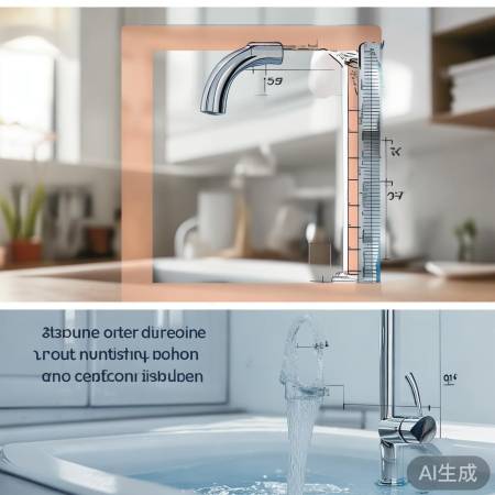 量水龙头尺寸很简单