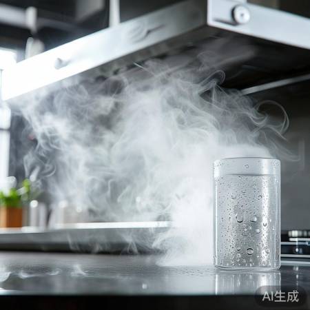 抽油烟机里水处理法