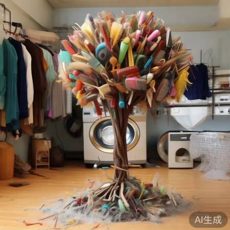 梳子树成因：洗衣意外