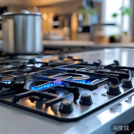 “华润燃气灶，火力强，节能赞”