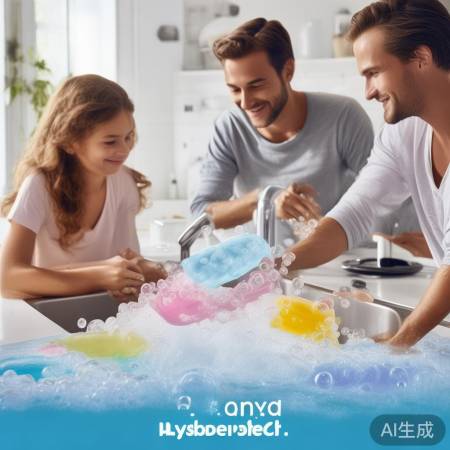 “泡腾片清洁更轻松”