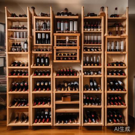 创意组合红酒架