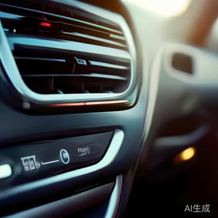 空调暖风脚部吹