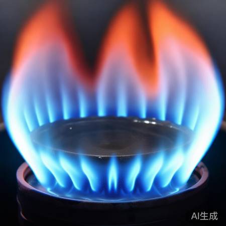 煤气火焰变色提示燃烧状况