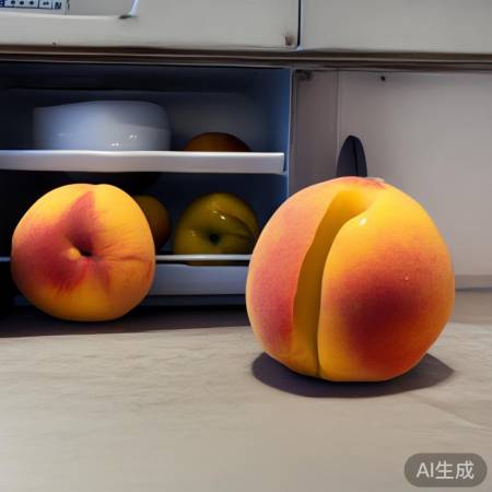 “桃子冷藏催熟，适时取出。”